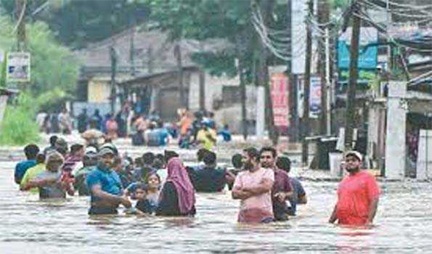 श्रीलंका में मानसूनी बाढ़ से सात लोगों की मौत