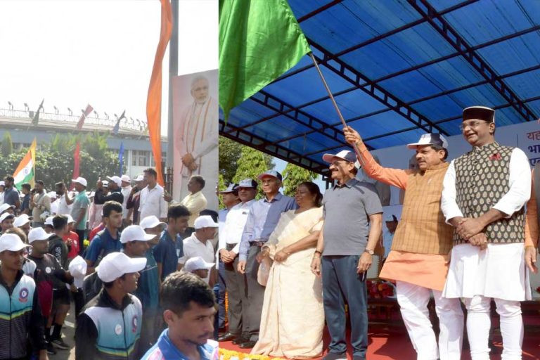 मुख्यमंत्री आज दिलाई राष्ट्रीय एकता दिवस की शपथ, रन फॉर यूनिटी का किया शुभारंभ