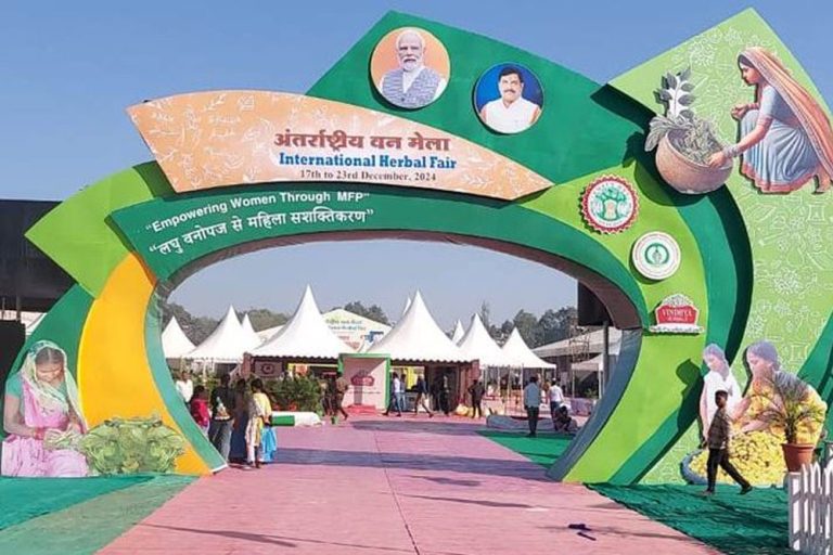 अंतर्राष्ट्रीय वन मेला-2024 में नर्सरी के औषधीय पौधे आकर्षण का केन्द्र