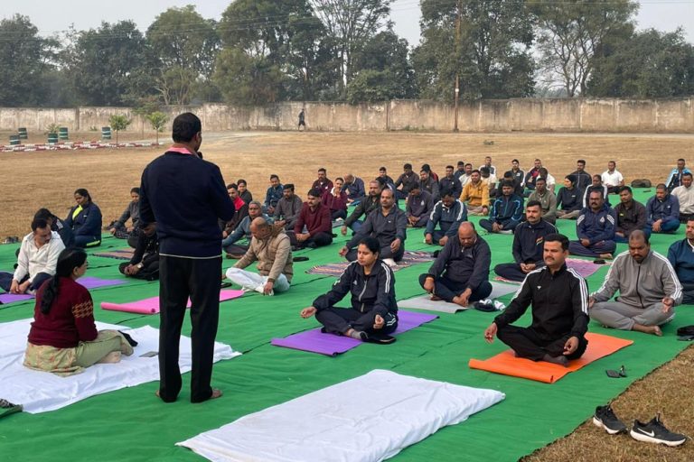 रक्षित केंद्र अनूपपुर में अंतर्राष्ट्रीय ध्यान दिवस के अवसर पर ध्यान शिविर का हुआ आयोजन