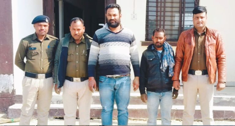 नौडिहवा पुलिस ने 09 वर्ष से फरार स्थाई वारंटी एवं मारपीट के आरोपी को किया गया गिरफ्तार