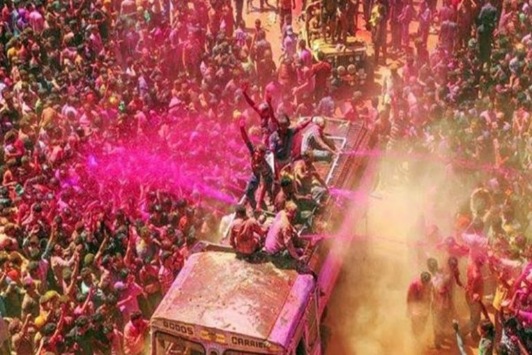 देश के सबसे स्वच्छ शहर इंदौर में रंगपंचमी पर विश्वप्रसिद्ध पारंपरिक गेर आज  निकलेगी, 75 साल पहले मिसाइल से हुई थी शुरुआत
