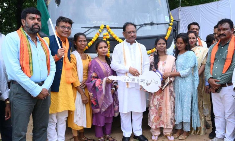 हमने ईमानदारी से काम किया, इसलिए जनता के बीच रख रहे हैं सरकार का रिपोर्ट कार्ड : मुख्यमंत्री विष्णु देव साय