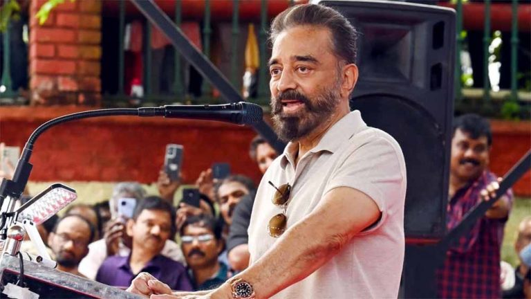 कमल हासन ने ‘ठग लाइफ’ के सितारों के साथ मंच साझा किया, भाषा विवाद पर कोई टिप्पणी नहीं की