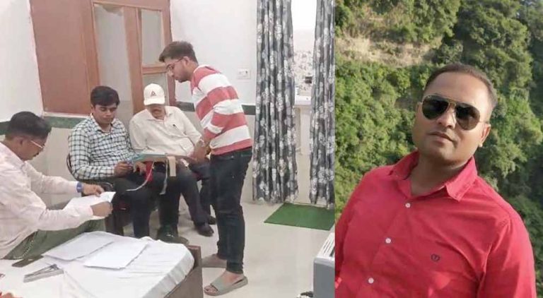 एसीबी ने जेई को रिश्वत लेते रंगे हाथों पकड़ा