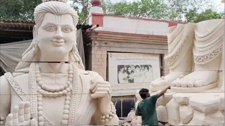 Raipur में राम वनगमन पथ में लगेगी Gwalior में बनी 51 फीट ऊंची Shri Ram की प्रतिमा
