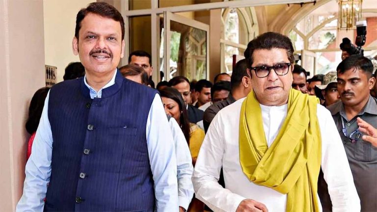 महाराष्ट्र की राजनीति में एक बड़ा घटनाक्रम देखने को मिला, फडणवीस से गुपचुप मिले राज ठाकरे