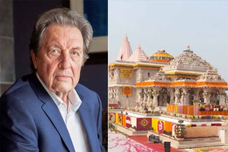 भारत दौरे पर आए परिवार संग अयोध्या पहुंचे एलन मस्क के पिता एरोल मस्क, श्रीराम के नारों से गूंजा एयरपोर्ट