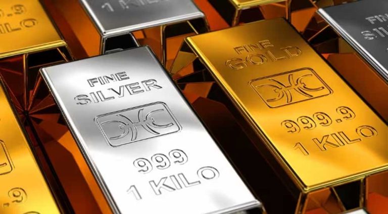 दूसरे दिन लुढ़के सोने-चांदी के भाव, MCX पर 96,360 रुपए प्रति 10 ग्राम पहुंचा Gold रेट