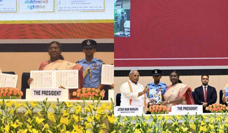 राष्ट्रपति मुर्मू ने MSME सेक्टर को बताया देश की आर्थिक ताकत का आधार