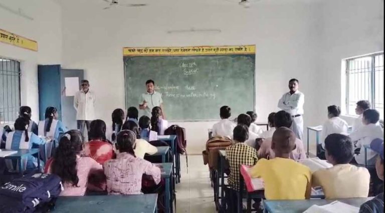 युक्तियुक्तकरण नीति: हायर सेकंडरी स्कूल घुंचापाली में दिखने लगे सकारात्मक परिणाम