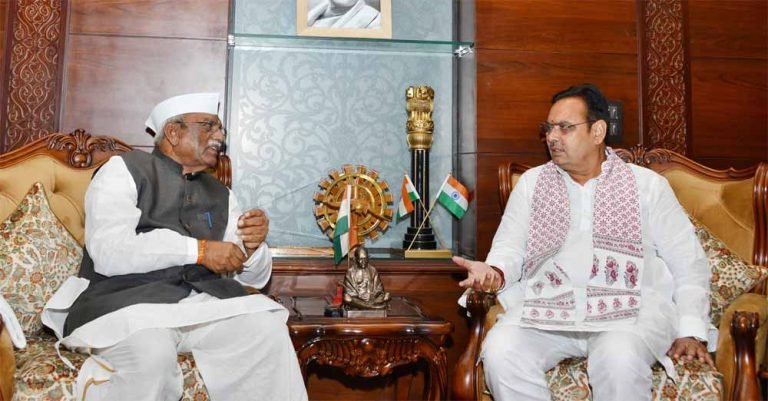 राजस्थान के विकास से जुड़े मुद्दों पर की चर्चा , मुख्यमंत्री शर्मा ने राज्यपाल से की मुलाकात