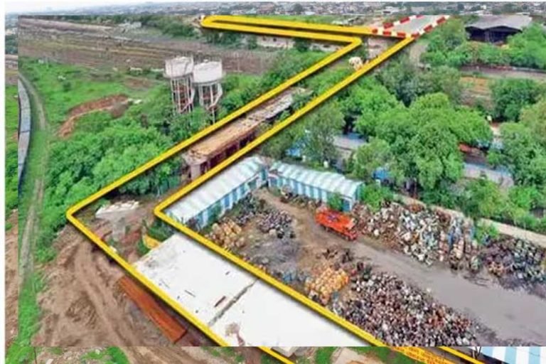 ‘Z’ शेप में तैयार हो रहा इंदौर का अनोखा रेलवे ओवरब्रिज, पोलो ग्राउंड पर चल रहा निर्माण कार्य