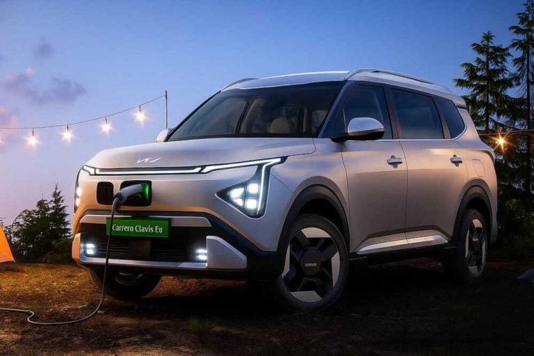 Kia Carens Clavis EV से उठा पर्दा, 490 KM रेंज के साथ भारत की पहली 7-सीटर इलेक्ट्रिक MPV