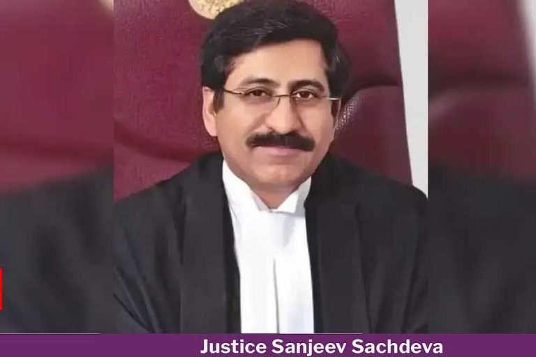 जस्टिस संजीव सचदेवा बने MP हाईकोर्ट के नए मुख्य न्यायाधीश,अब संभालेंगे HC की कमान