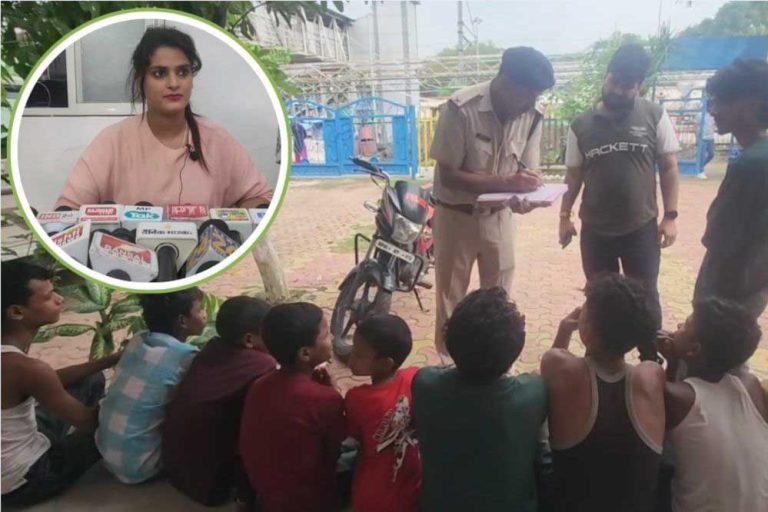 विदिशा रेलवे स्टेशन पर मानव तस्करी का भंडाफोड़, 20 नाबालिग बच्चे रेस्क्यू, 6 तस्कर गिरफ्तार