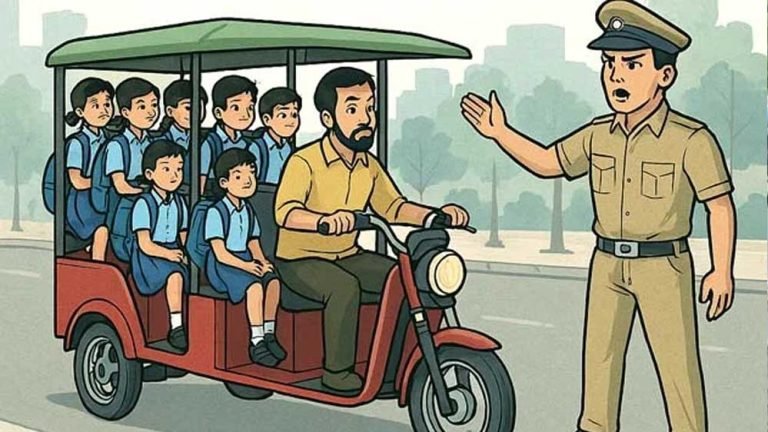 भोपाल प्रशासन का बड़ा कदम! अब स्कूल जाने के लिए ई-रिक्शा पर रोक