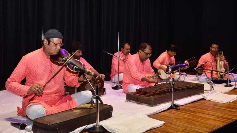 मध्यप्रदेश भवन में हुई मैहर बैंड की सांस्कृतिक संध्या