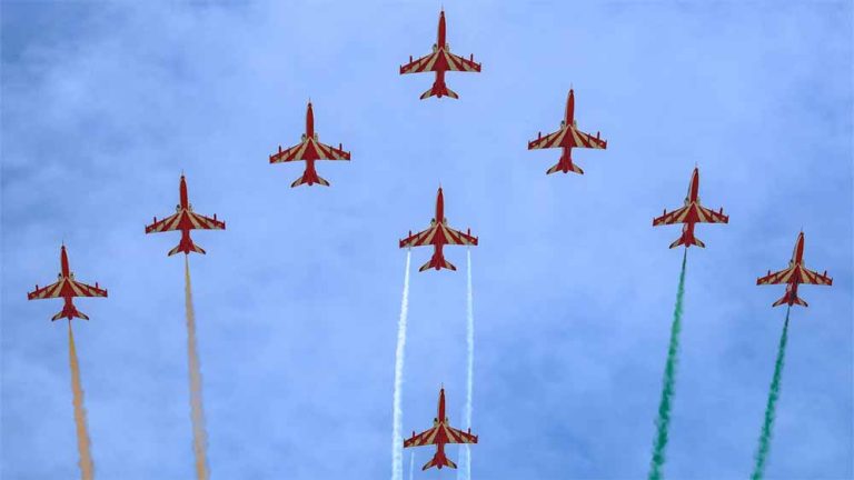 छत्तीसगढ़ स्थापना दिवस पर होगा वायुसेना का प्रदर्शन, रक्षा मंत्री ने दी सूर्य किरण एरोबेटिक डिस्प्ले की स्वीकृति