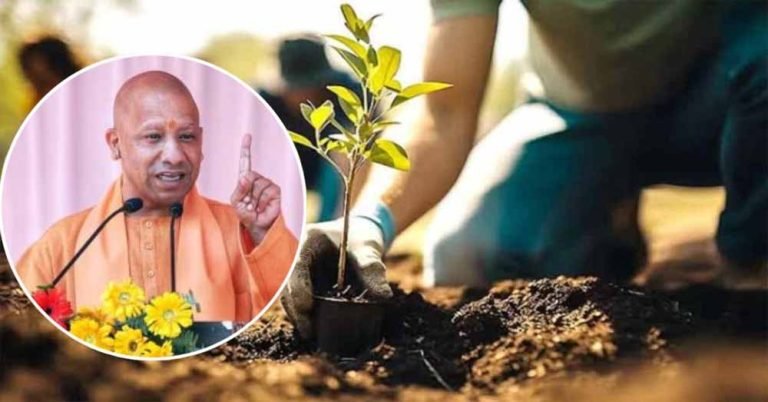 पौधरोपण अभियान अपनी मां के नाम कृतज्ञता ज्ञापित करने का मौका : मुख्यमंत्री योगी