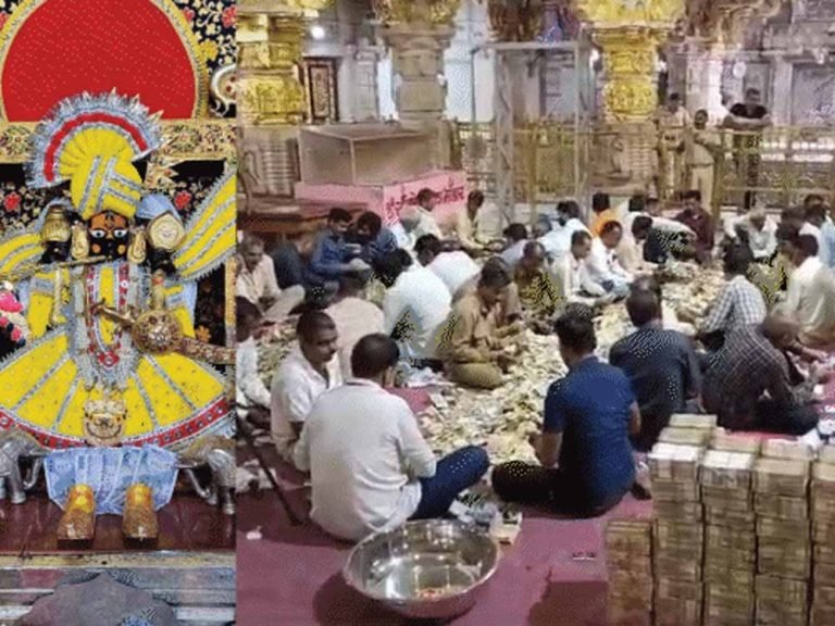 सांवलियाजी मंदिर में छह चरणों में भंडार गणना के दौरान 22.93 करोड़ रुपये नकद, भेंट कक्ष से 6.28 करोड़ रुपये सहित सोना-चांदी भी मिला