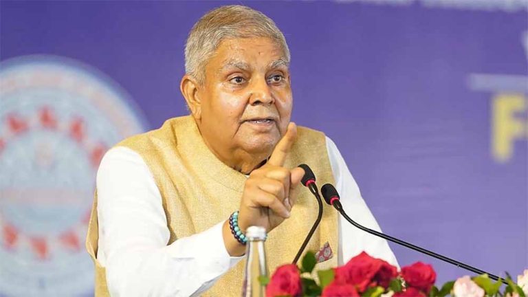 उपराष्ट्रपति धनखड़ की दो-टूक: ट्रंप के पाक-सीजफायर दावे पर दिया करारा जवाब