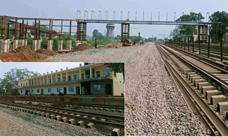 अभनपुर स्टेशन और निर्माणाधीन राजिम स्टेशन पर सुरक्षा इंतजामों और अन्य तैयारियों का रेल महाप्रबंधक ने किया निरीक्षण