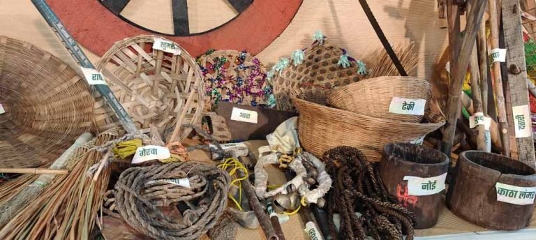 मुख्यमंत्री निवास में हरेली की धूम: पारंपरिक कृषि यंत्रों और छत्तीसगढ़ी संस्कृति की अद्भुत झलक