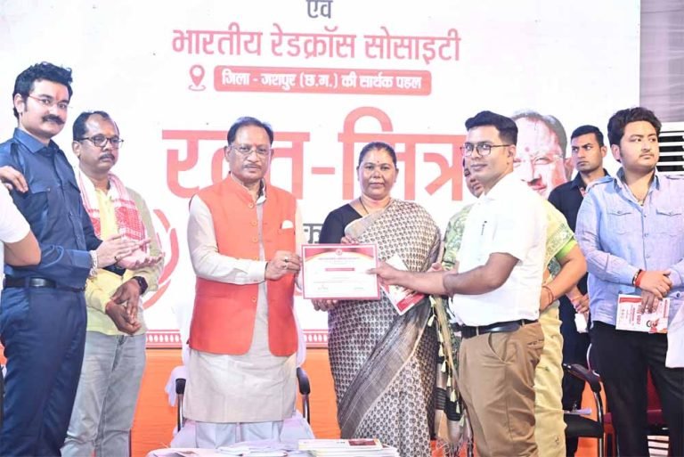 मुख्यमंत्री साय बोले – हमारी सरकार बेहतर स्वास्थ्य सेवा देने के लिए संकल्पित है