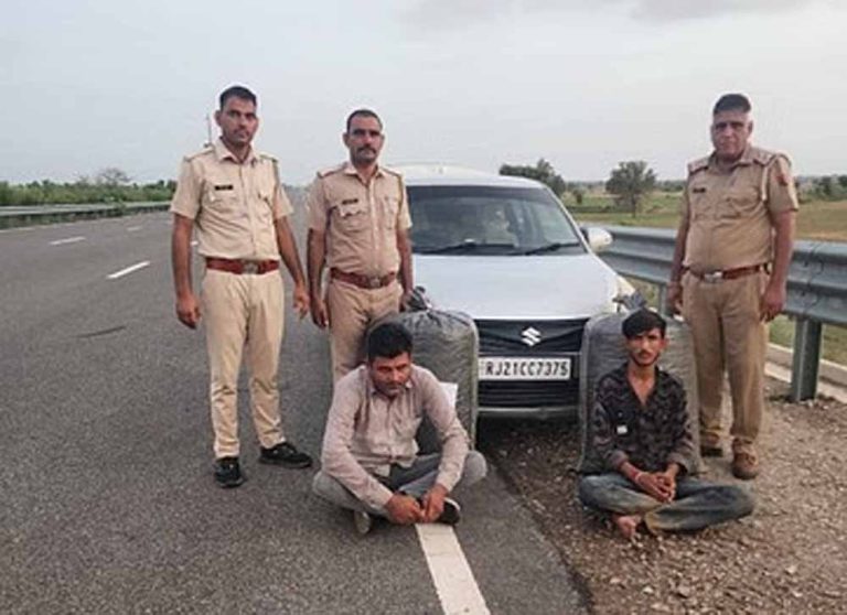 ड्रग्स के खिलाफ बड़ी कार्रवाई: करोड़ों की हेरोइन जब्त, तीन गिरफ्तार
