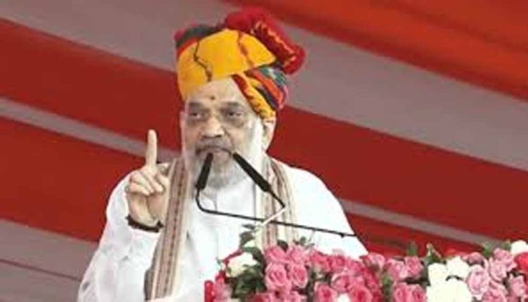 दादिया से अमित शाह ने की बड़ी घोषणाएं