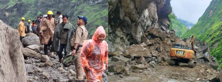 भूस्खलन से जनजीवन प्रभावित, 302 सड़कों पर आवाजाही ठप, सप्ताहभर भारी बारिश की चेतावनी