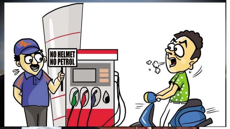 सुप्रीम कोर्ट की सड़क सुरक्षा समिति के निर्देश पर इंदौर में कठोर नियम: हेलमेट न पहने बाइक सवारों को पेट्रोल न दें