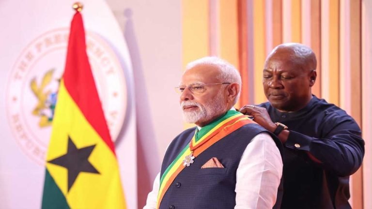 प्रधानमंत्री श्री मोदी को मिला घाना का सर्वोच्च नागरिक सम्मान विश्व पटल पर भारत के बढ़ते वर्चस्व का प्रतीक : मुख्यमंत्री डॉ. यादव