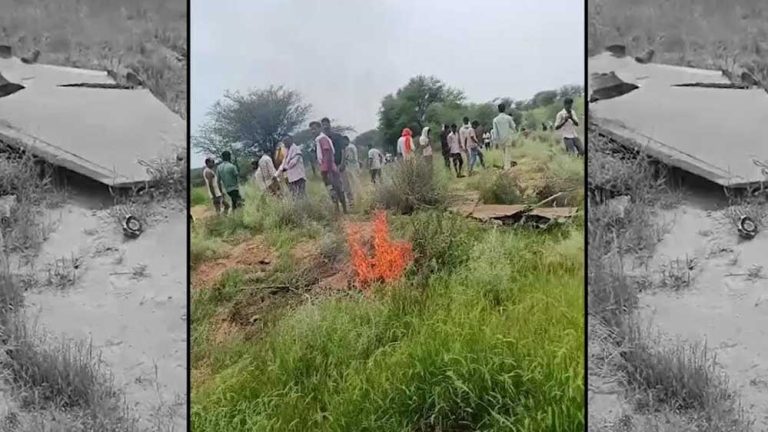 राजस्थान के चुरु में बड़ा हादसा, वायुसेना का Plane Crash, मलबे से एक शव  बरामद