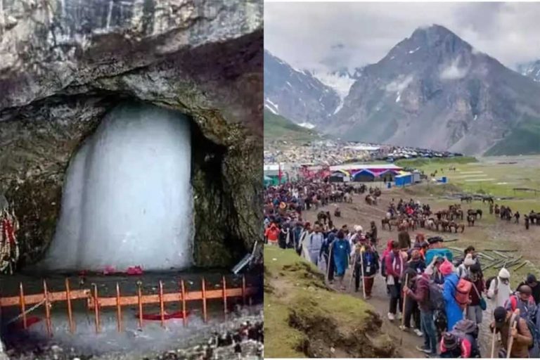 अमरनाथ यात्रा जारी: 2,896 तीर्थयात्रियों का जत्था दर्शन को निकला