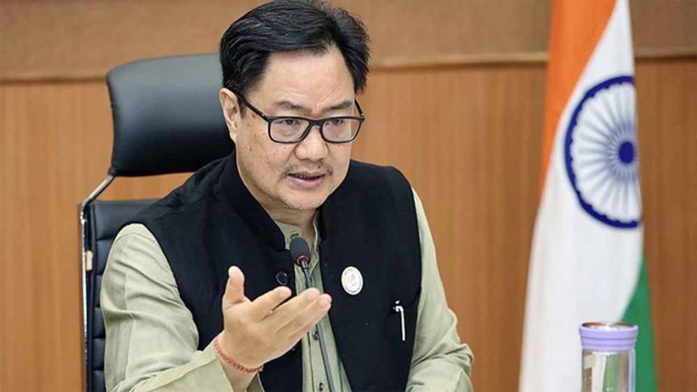 टैक्स मनी की बर्बादी पर गरजे रिजिजू, विपक्ष को बताया ज़िम्मेदार