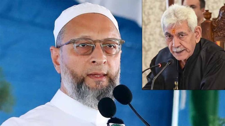 पहलगाम हमले पर ओवैसी का बयान – ‘मनोज सिन्हा दुखी हैं तो पद भी छोड़ें’