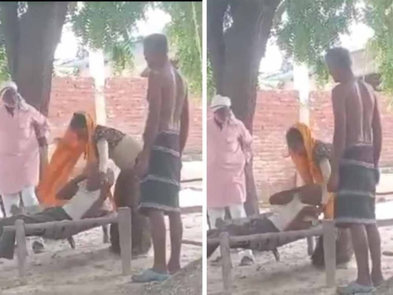 परिवार में बवाल! बहू ने ससुर को बांधकर पीटा, वायरल वीडियो ने मचाया हड़कंप