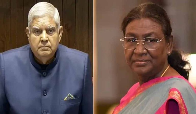 उपसभापति हरिवंश की राष्ट्रपति से मुलाकात, क्या धनखड़ के इस्तीफे के बाद नए समीकरण?