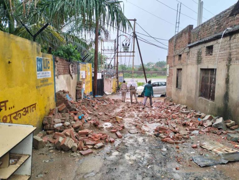 आफत बनी बारिश: शहडोल में मकान की दीवार ढही, जलभराव से दो की दर्दनाक मौत