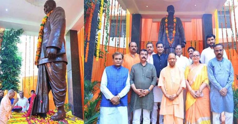 सीएम योगी ने डॉ. श्यामा प्रसाद मुखर्जी की जयंती के अवसर पर उनकी प्रतिमा पर माल्यार्पण कर उन्हें याद किया