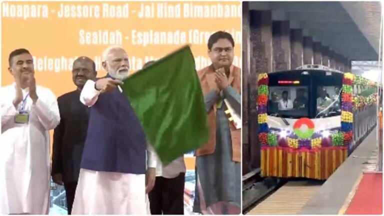 PM मोदी ने कोलकाता मेट्रो का विस्तार किया, शहरवासियों को मिली सड़कों पर राहत