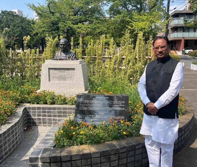 महात्मा गांधी का शांति और सद्भाव का अमर संदेश पूरे विश्व के लिए प्रेरणास्त्रोत : मुख्यमंत्री साय