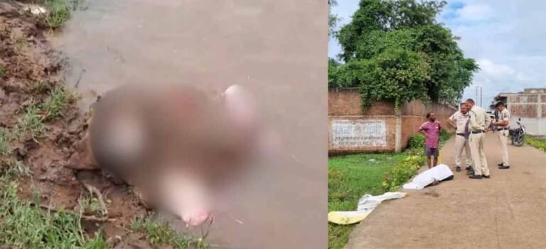 सड़क किनारे बोरियों से बरामद हुई 2 लाशें, पुलिस जांच में जुटी
