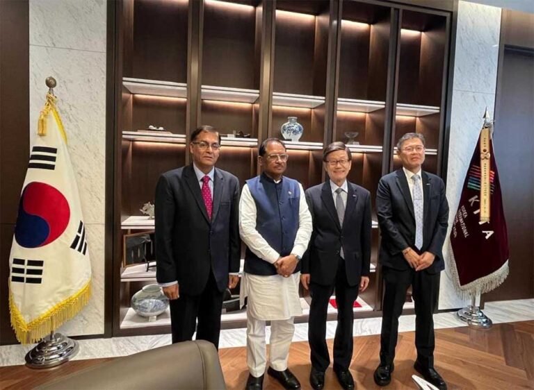 दक्षिण कोरिया के KITA से सीएम विष्णुदेव साय की मुलाकात, निवेश संभावनाओं पर हुई चर्चा