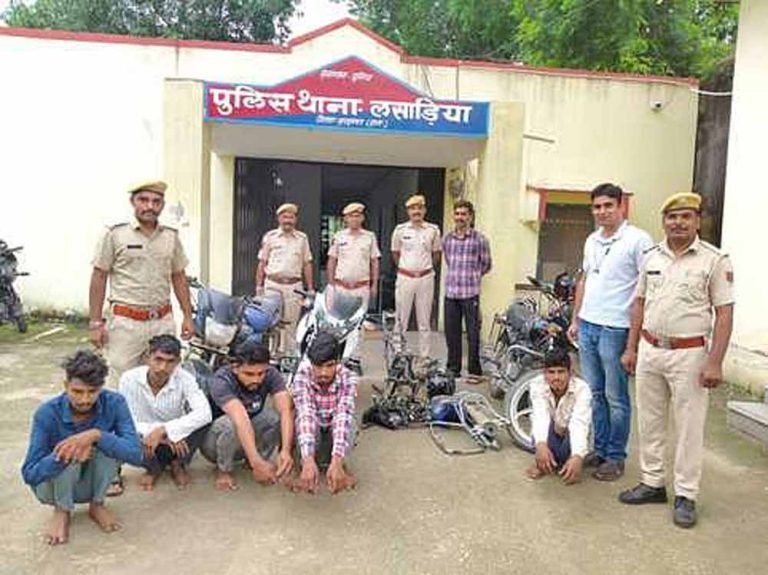 बाइक चोरी में बड़ा खुलासा, लसाड़िया पुलिस ने पकड़ा गैंग, बाल अपचारी मास्टर माइंड