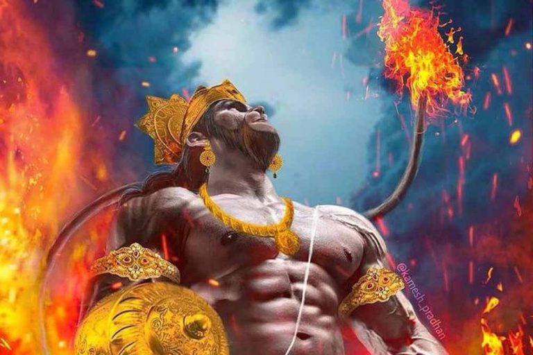 लंका दहन के समय एक घर छोड़ दिया था हनुमानजी ने