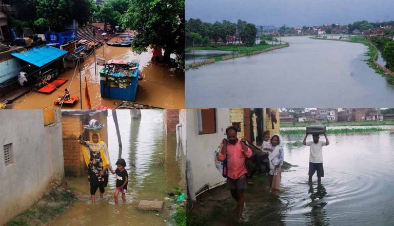बढ़ते जलस्तर से मची तबाही: मणिकर्णिका घाट की गलियां शवों से भरीं, कई परिवार बेघर