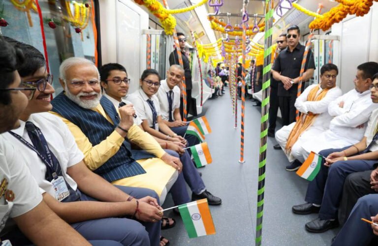 मेट्रो नेटवर्क 2014 के 248 किमी से बढ़कर 2025 में 1,013 किमी हुआ विस्तार